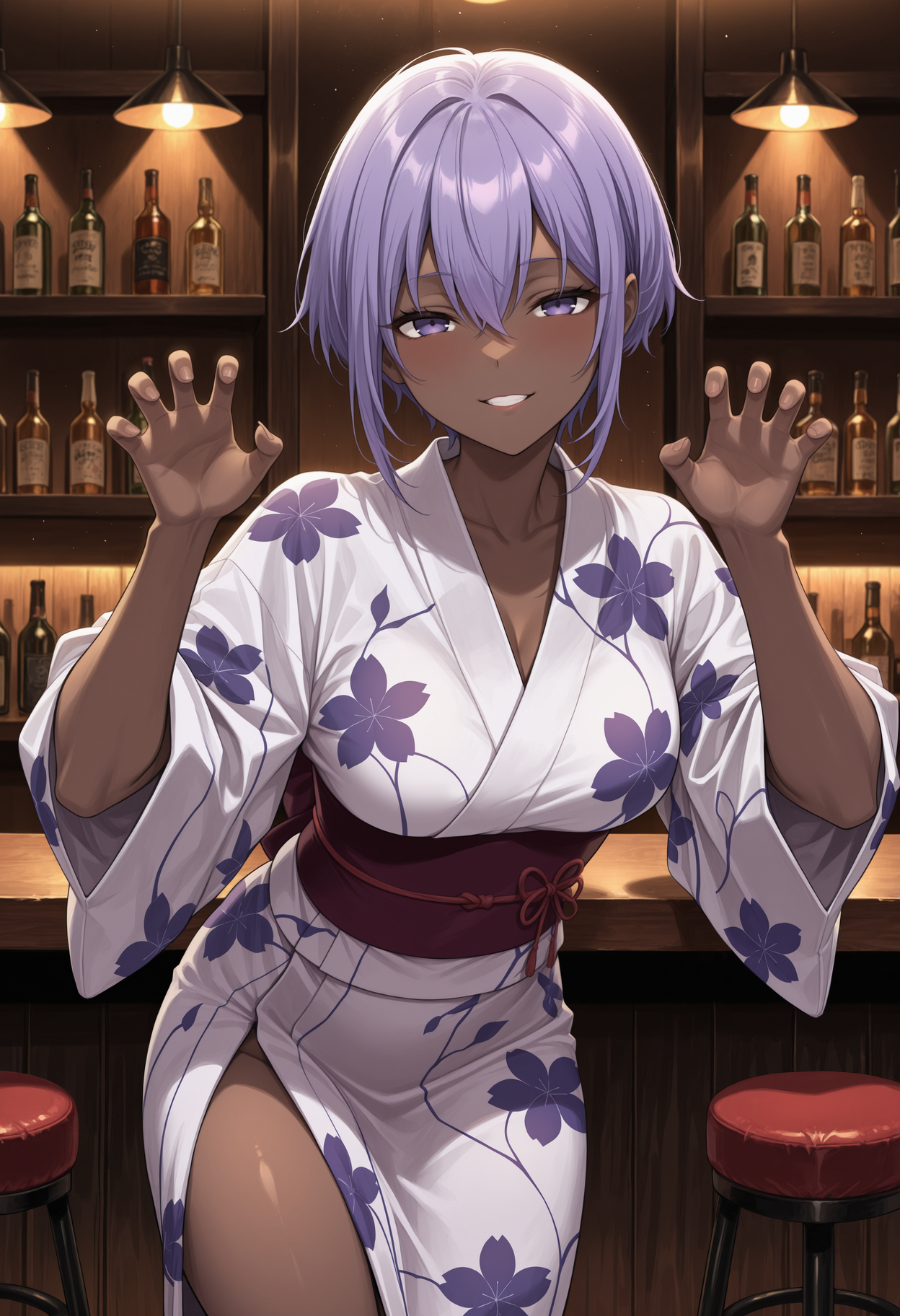 (fate) hassan of serenity - yukata - bar - claw pose_01383.png